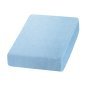 Blauwe TERRY SHEET voor professioneel gebruik in salon, praktijk en studio voor comfort, hygiëne en een verzorgde werkplek
