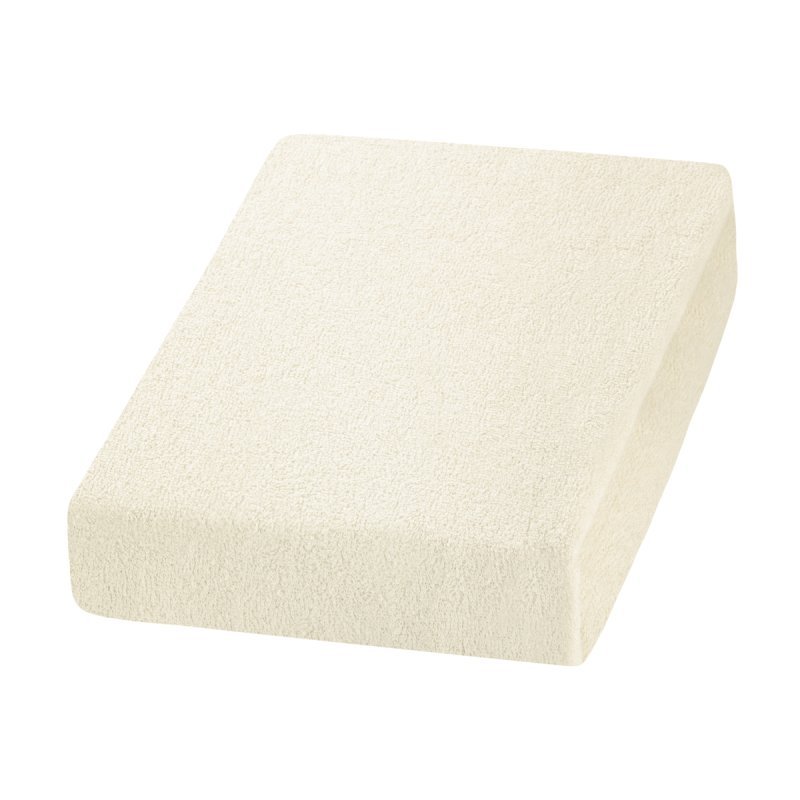Professioneel terry laken Crème TERRY SHEET voor salon, praktijk en studio, voor comfort en een verzorgde salonuitstraling Professioneel terry laken Crème TERRY SHEET voor salon, praktijk en studio, voor comfort en een verzorgde salonuitstraling