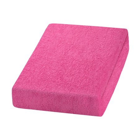 Roze Terry Sheet laken voor salon, praktijk en studio met professioneel comfort bij dagelijkse behandelingen en verzorging