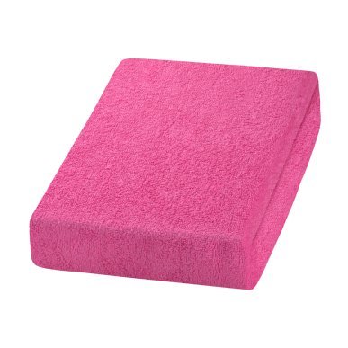 Roze Terry Sheet laken voor salon, praktijk en studio met professioneel comfort bij dagelijkse behandelingen en verzorging