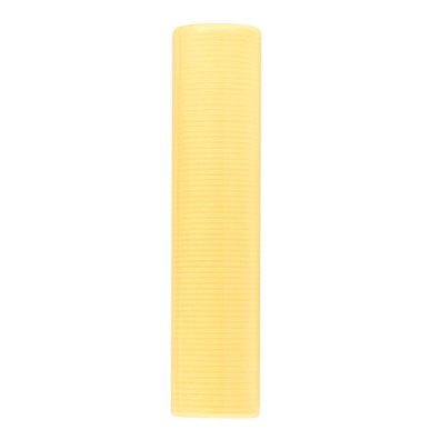 Geel wegwerplaken op rol voor cosmetische behandeltafel, geperforeerd, 19,20 m, 40 losse lakens, 33 cm