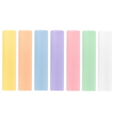 Geel wegwerplaken op rol voor cosmetische behandeltafel, geperforeerd, 19,20 m, 40 losse lakens, 33 cm