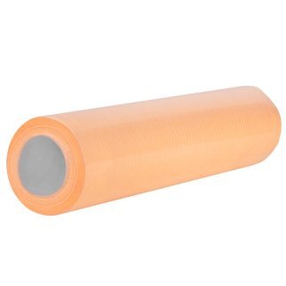 Wegwerp cosmetische doek op rol, zalmkleurig, geperforeerd, 33 cm hoog, 19,20 m, voor elke cosmetische tafel en behandelbed