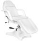 Hydraulische behandelstoel A-234 wit, draaibaar en verstelbaar voor schoonheidssalon, nagelstudio en behandelruimte