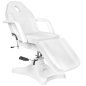 Hydraulische behandelstoel A-234 wit, draaibaar en verstelbaar voor schoonheidssalon, nagelstudio en behandelruimte