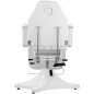 Hydraulische behandelstoel A-234 wit, draaibaar en verstelbaar voor schoonheidssalon, nagelstudio en behandelruimte