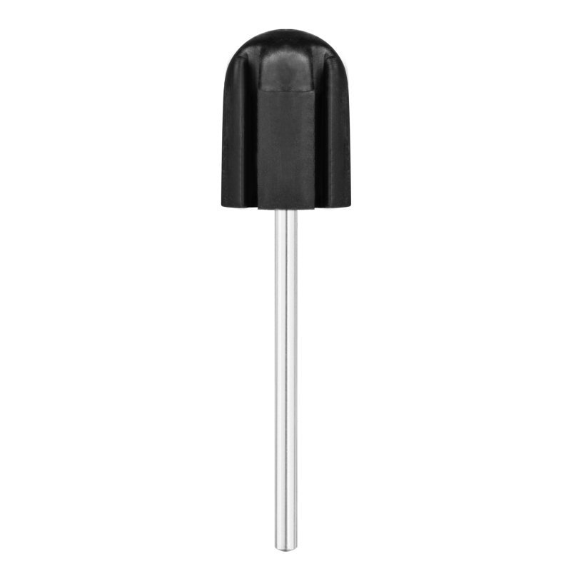 Rubberen mandrel 13 mm voor schuurkapjes voor pedicure, houder met schacht van 2,32 mm voor professionele freesmachines Rubberen mandrel 13 mm voor schuurkapjes voor pedicure, houder met schacht van 2,32 mm voor professionele freesmachines