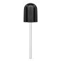Rubberen mandrel 13 mm voor schuurkapjes voor pedicure, houder met schacht van 2,32 mm voor professionele freesmachines Rubberen mandrel 13 mm voor schuurkapjes voor pedicure, houder met schacht van 2,32 mm voor professionele freesmachines