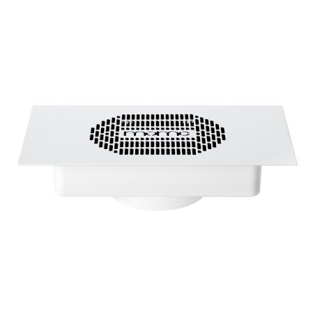 Ingebouwde stofafzuiger Momo S-41 wit voor professionele manicure en nagelstyling met efficiënte afzuiging voor salons