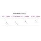 Wimperextensions Syis J 0,20 x 10 mm, 0,25 g – intens zwart voor 1:1-verlenging in de schoonheidssalon Wimperextensions Syis J 0,20 x 10 mm, 0,25 g – intens zwart voor 1:1-verlenging in de schoonheidssalon