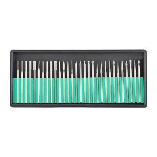 Professionele podologische frezenset DBD-F met 30 frezen voor ingegroeide nagels, nagelreiniging en gel- en acrylnagels