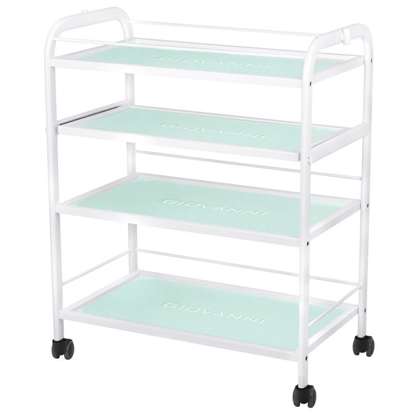 Professionele werktafel Giovanni Beauty Type 1015A met glazen legplanken voor schoonheidssalon en cosmetische apparatuur
