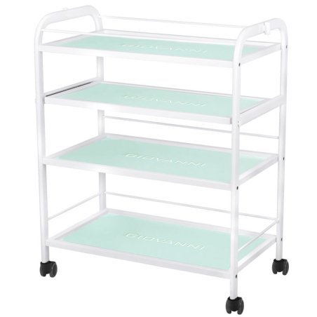 Professionele werktafel Giovanni Beauty Type 1015A met glazen legplanken voor schoonheidssalon en cosmetische apparatuur
