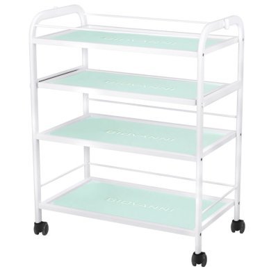 Professionele werktafel Giovanni Beauty Type 1015A met glazen legplanken voor schoonheidssalon en cosmetische apparatuur