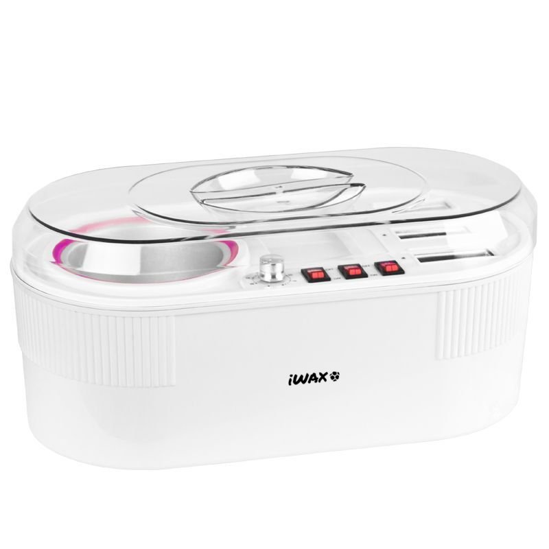 Professionele multifunctionele waxverwarmer IWAX 270W voor waxpatronen en waxblikken bij salonontharing en beautypraktijken