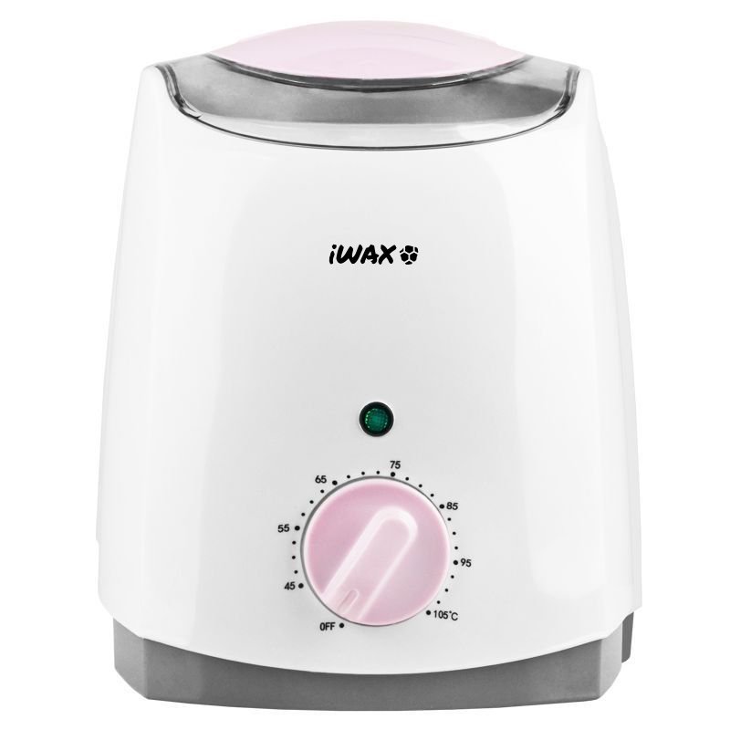 Professionele waxverwarmer voor blik IWAX 800 ml 200 W voor ontharing van gezicht en lichaam in salon en beautypraktijk