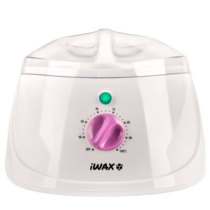 Waxverwarmer voor blikken IWAX 400 ml 150 W voor professionele ontharing in salon en beautypraktijk, compact model