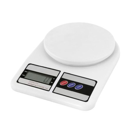 Professionele kappersweegschaal S-400 voor verf, blondeerpoeder en nauwkeurige salonmengsels voor kleurwerk