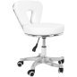 Pedicurekruk cosmetisch wit 9266 voor professioneel salonwerk en comfortabele pedicure- en beautybehandelingen in de salon