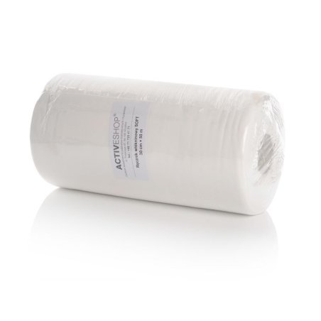 Non-woven rol wegwerp 30 cm x 50 m voor hygiënische afdekking, bescherming en beauty-, pedicure- en salonbehandelingen