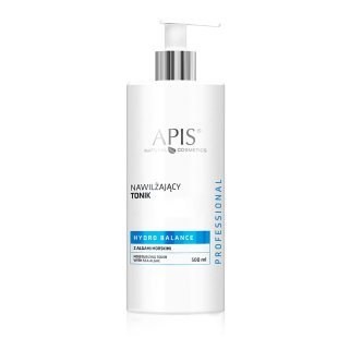 Hydraterende tonic Apis Hydro Balance 500 ml met zeealgen en aloë voor elk huidtype, vochtarme en vermoeide huid