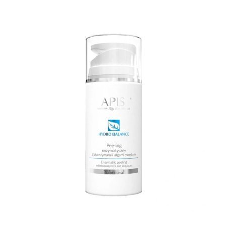 Enzympeeling Apis Bio-enzymen 100 ml met zeealgen voor elk huidtype, gevoelige en doffe huid en frissere teint