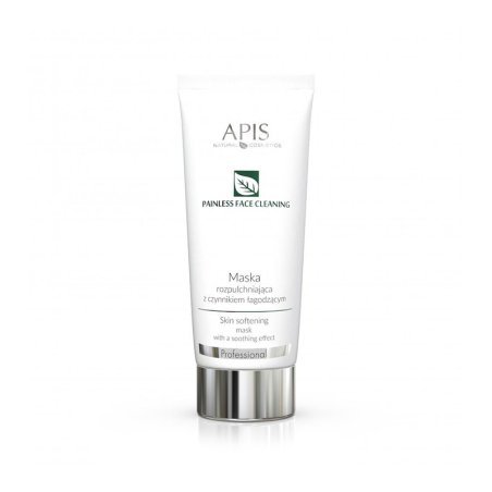 Pijnloos reinigend weekmakend masker Apis 200 ml voor porievoorbereiding en comfortabele comedonenreiniging in salon