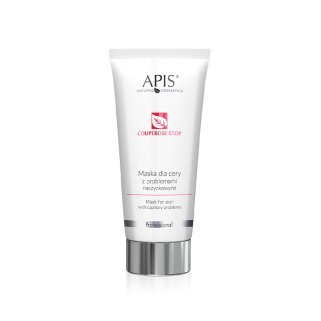 Masker voor couperose huid Apis Couperose-Stop 200 ml kalmerende verzorging voor rode gevoelige huid