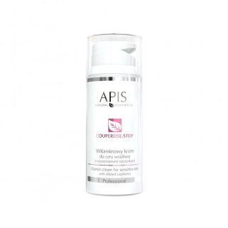 Vitaminecrème voor couperose huid Apis Couperose-Stop 100 ml voor rode gevoelige huid en salonverzorging