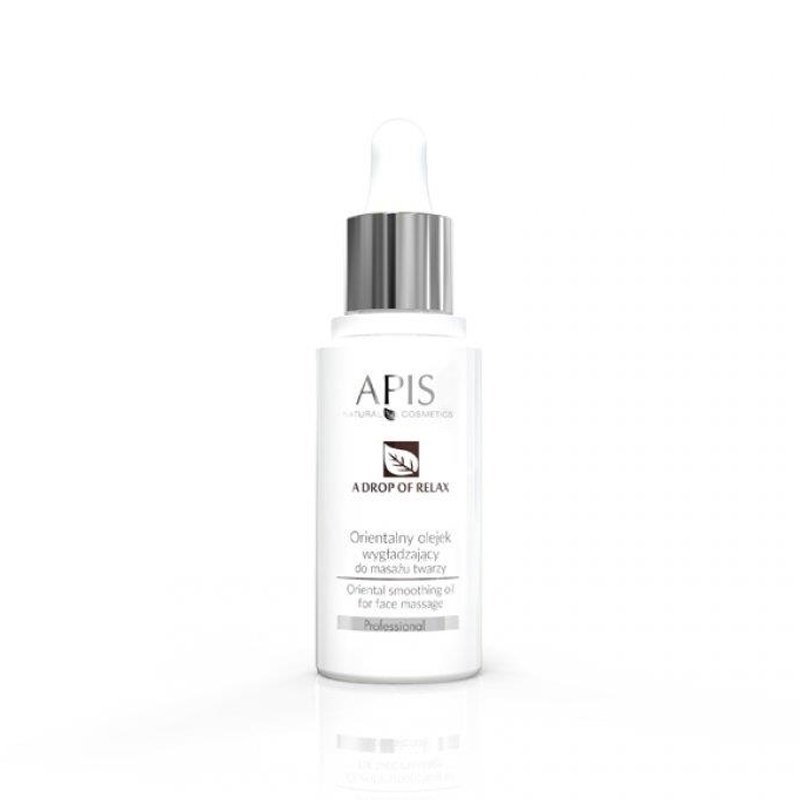 Oosterse gezichtsmassageolie Apis A Drop of Relaxation 30 ml voor droge normale en vermoeide huid in salon en spa Oosterse gezichtsmassageolie Apis A Drop of Relaxation 30 ml voor droge normale en vermoeide huid in salon en spa