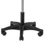 Cosmetische kruk AM-312 wit voor pedicure manicure beautybehandelingen en mobiele werkplek bij behandelstoel en spa