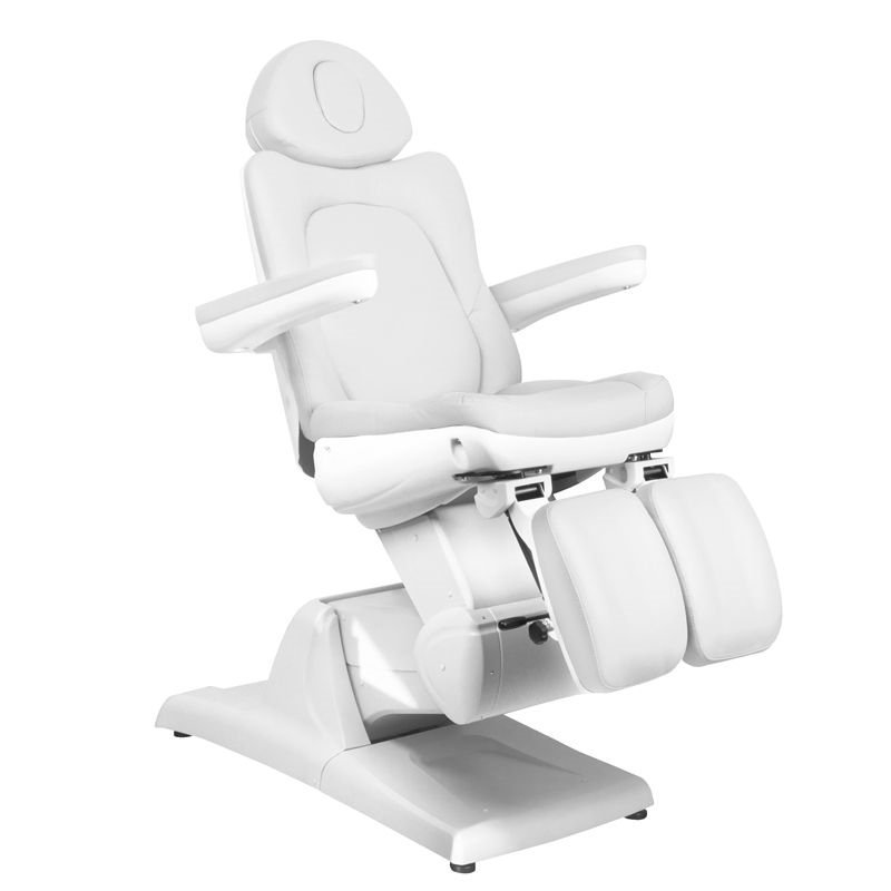 Fauteuil esthétique électrique blanc Azzurro 870S Pedi 3 moteurs