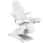 Fauteuil esthétique électrique blanc Azzurro 870S Pedi 3 moteurs