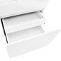 Cosmetische kast Azzurro Midi 970 wit met twee lades en loeplamphouder voor schoonheidssalons en pedicuresalons