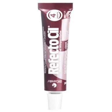 Gelhenna voor wenkbrauwen en wimpers Refectocil 4 kastanje 15 ml voor professionele kleurbehandelingen in de salon