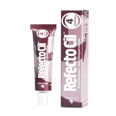 Gelhenna voor wenkbrauwen en wimpers Refectocil 4 kastanje 15 ml voor professionele kleurbehandelingen in de salon