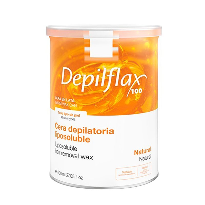 Depilationswachs Natur Depilflax 100 Dose 800 ml Depilationswachs Natur Depilflax 100 Dose 800 ml
