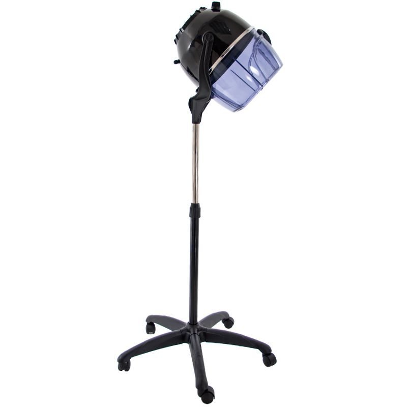 Staande droogkap Gabbiano LI-202S zwart met verstelbare hoogte voor professioneel drogen in de kapsalon, 950 W Staande droogkap Gabbiano LI-202S zwart met verstelbare hoogte voor professioneel drogen in de kapsalon, 950 W