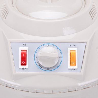 Professionele kapperssauna-bevochtiger Gabbiano 828-FD 750 W met timer en twee stoomstanden voor haarbehandelingen