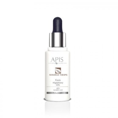Amandelzuur 40% peeling Apis Mandelic Terapis 30 ml voor exfoliatie, huidverfijning en professionele salonbehandelingen
