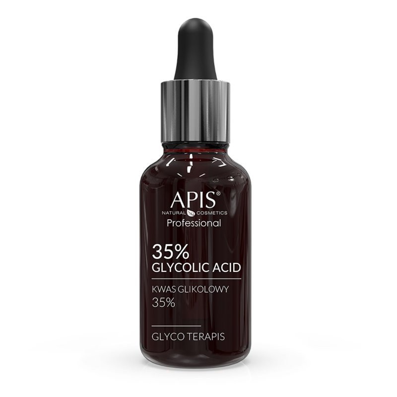Glycolzuur 35% exfoliërend preparaat Apis Glyco Terapis 30 ml voor professionele exfoliatie en gladmaken van acnelittekens