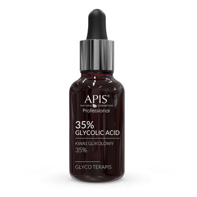 Glycolzuur 35% exfoliërend preparaat Apis Glyco Terapis 30 ml voor professionele exfoliatie en gladmaken van acnelittekens