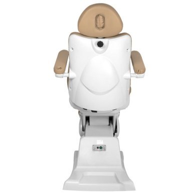 Elektrische behandelstoel Azzurro 870 3 Strong cappuccino voor gezichts-, lichaams-, spa- en beautybehandelingen