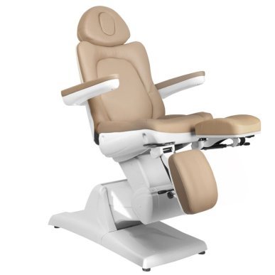Elektrische podologiestoel cappuccino Azzurro 870S Pedi 3 Strong