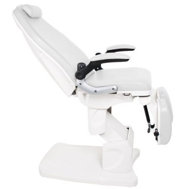 Elektrische podologiestoel Azzurro 709A 3 Strong wit voor professionele podologie, pedicure en beautybehandelingen