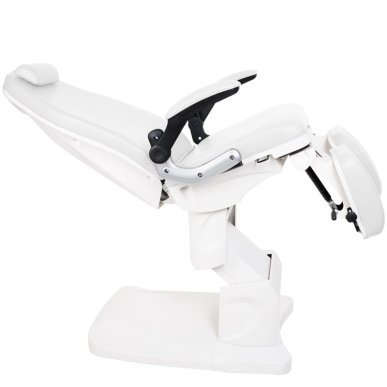 Elektrische podologiestoel Azzurro 709A 3 Strong wit voor professionele podologie, pedicure en beautybehandelingen