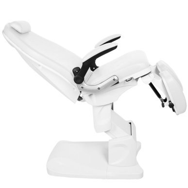 Elektrische podologiestoel Azzurro 709A 3 Strong wit voor professionele podologie, pedicure en beautybehandelingen