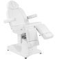 Professionele elektrische podologiestoel Azzurro 708AS Pedi 3 Strong wit voor pedicure en salonbehandelingen