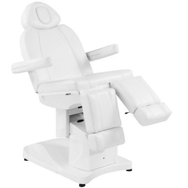 Professionele elektrische podologiestoel Azzurro 708AS Pedi 3 Strong wit voor pedicure en salonbehandelingen