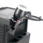 Professionele kappers trolley Gabbiano 100C zwart met 2 rolluiken, 4 trays en 15 vakken voor organisatie in de salon